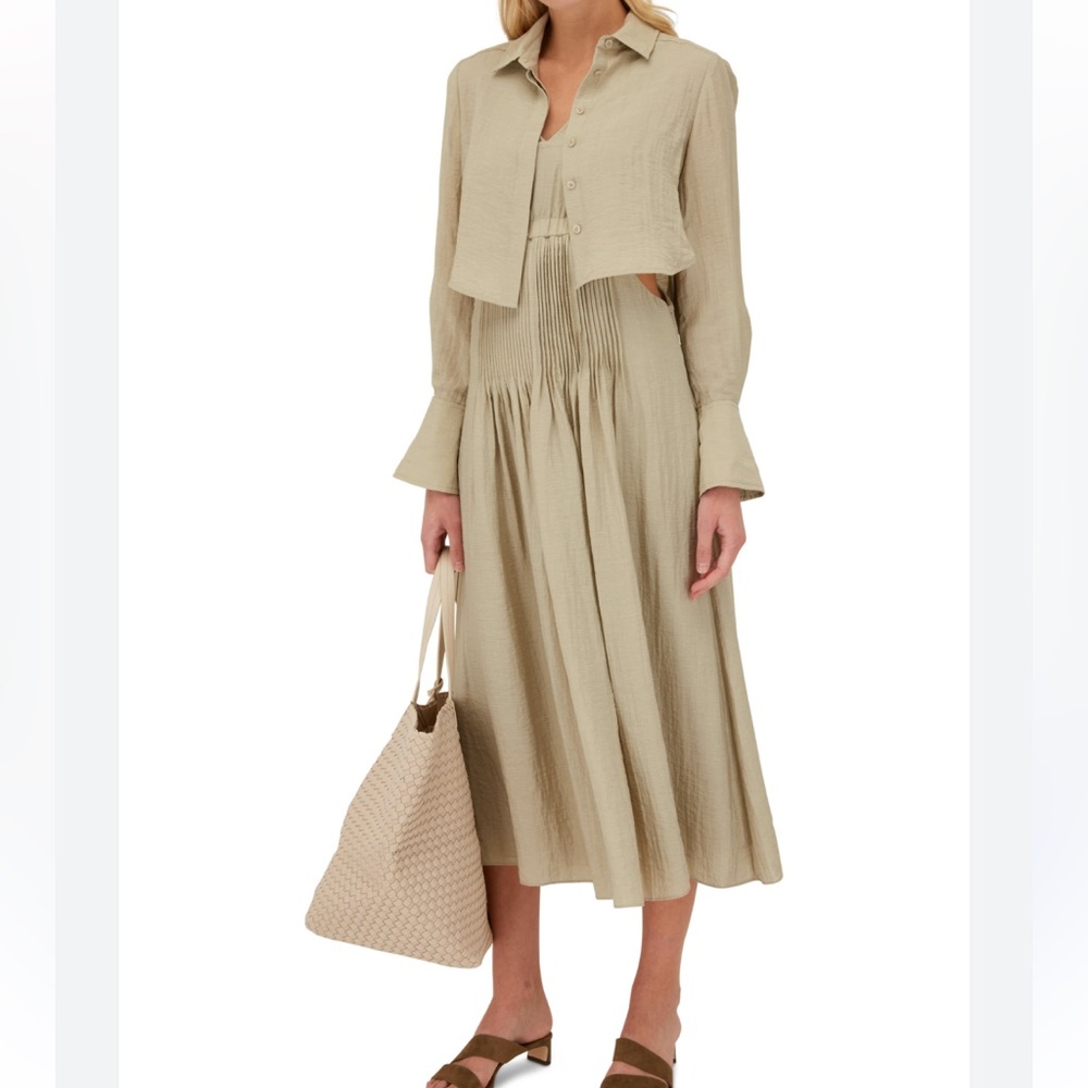 Jonathan Simkhai Jarvis shirt and dress 8